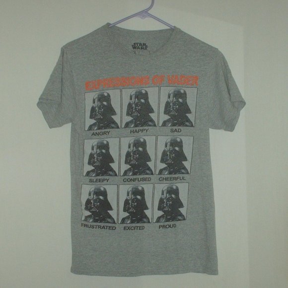 Star Wars Expressions of Vader T-shirt - New - size small - Picture 1 of 4